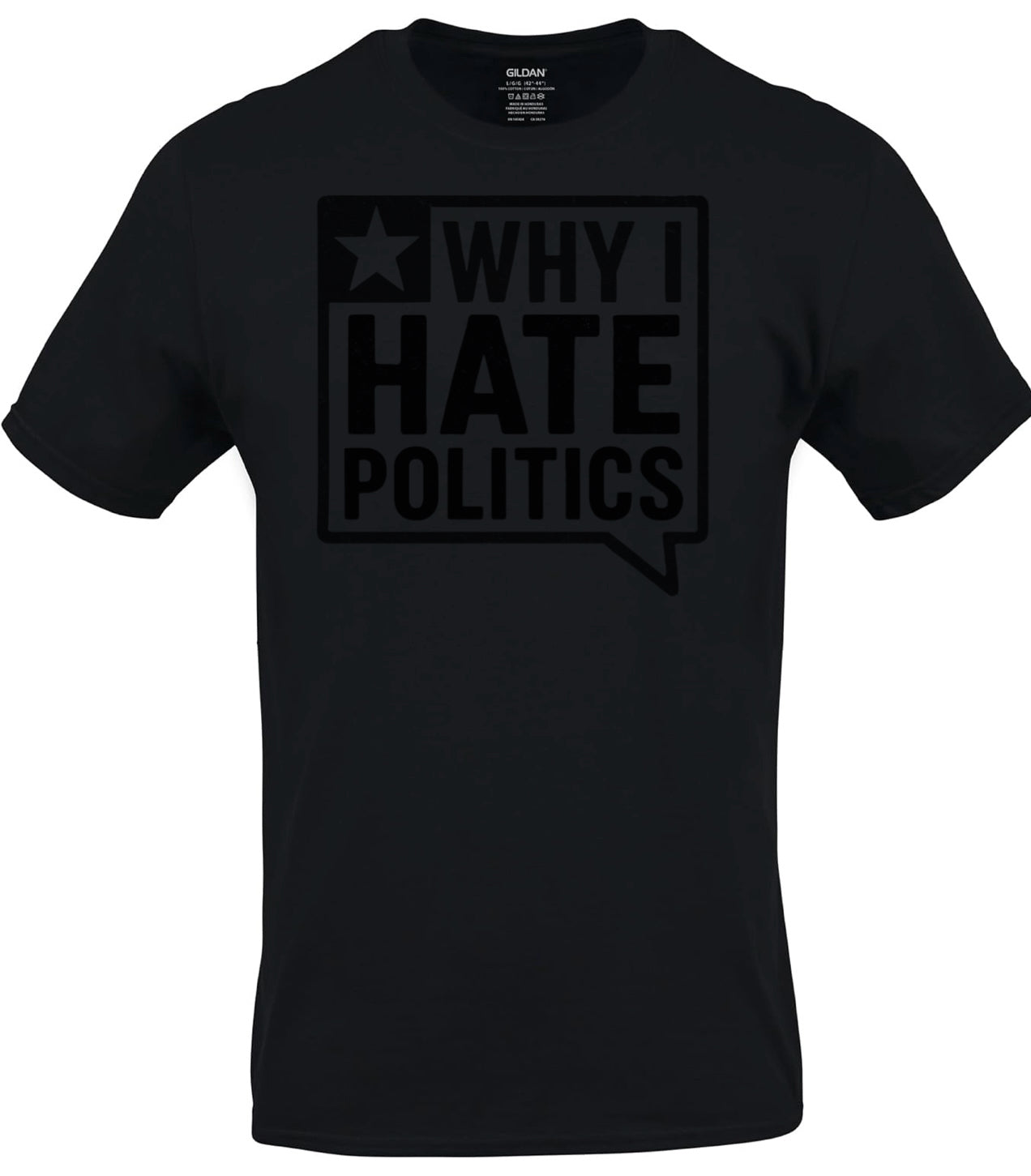 Why I Hate Politics (Large Logo)