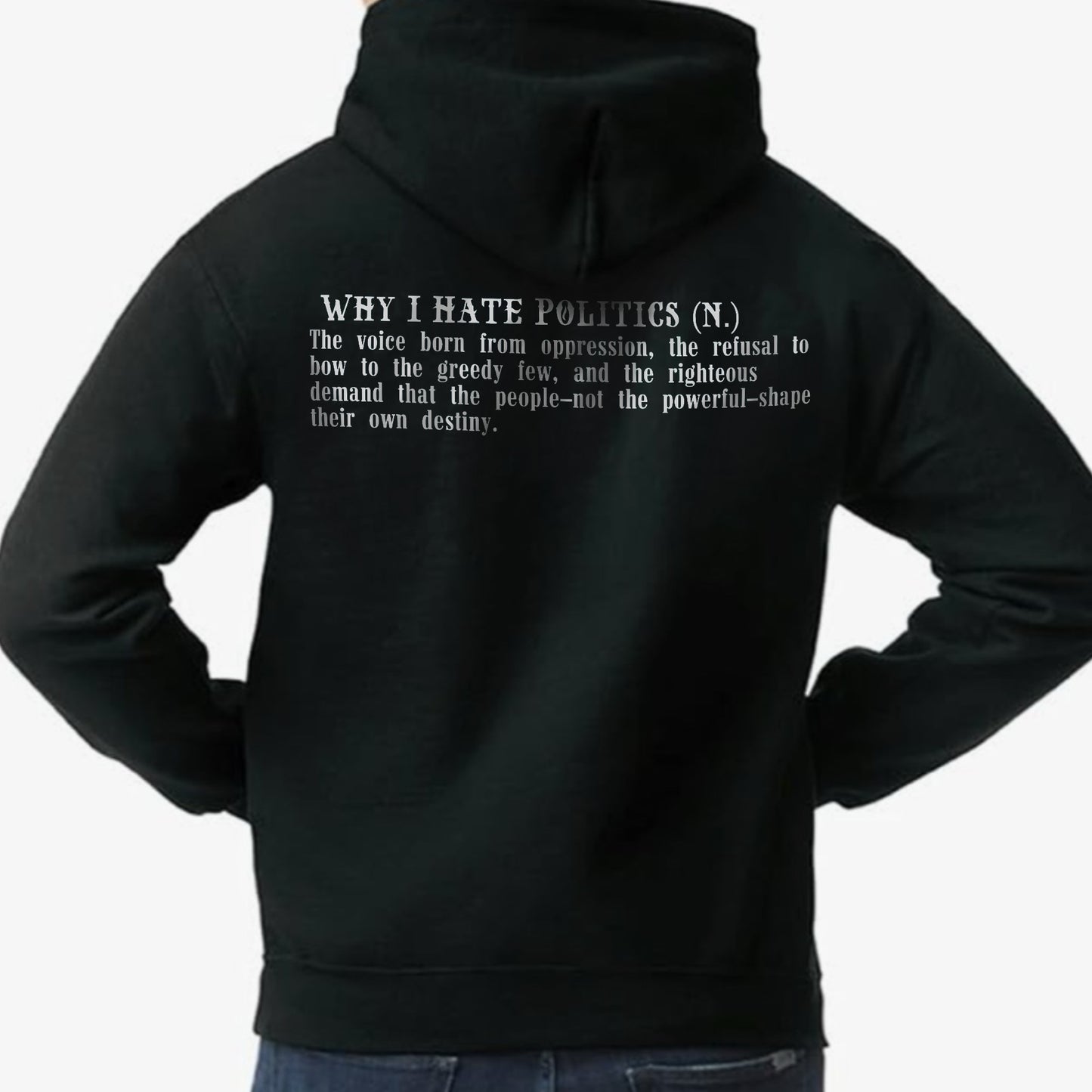 HOODIE -WIHP LOGO w/ Definition on BACK