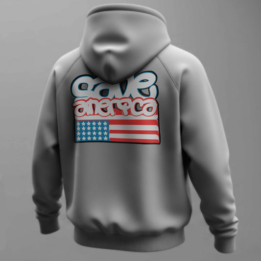 HOODIE - Save America Graffiti