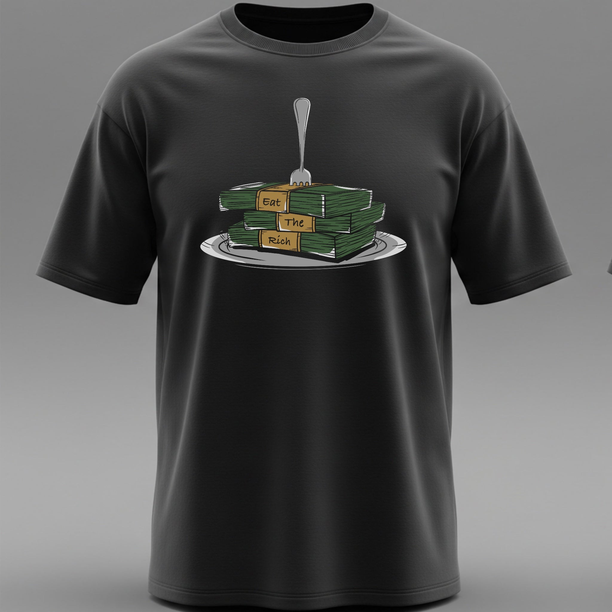 Eat The Rich Dinner Plate