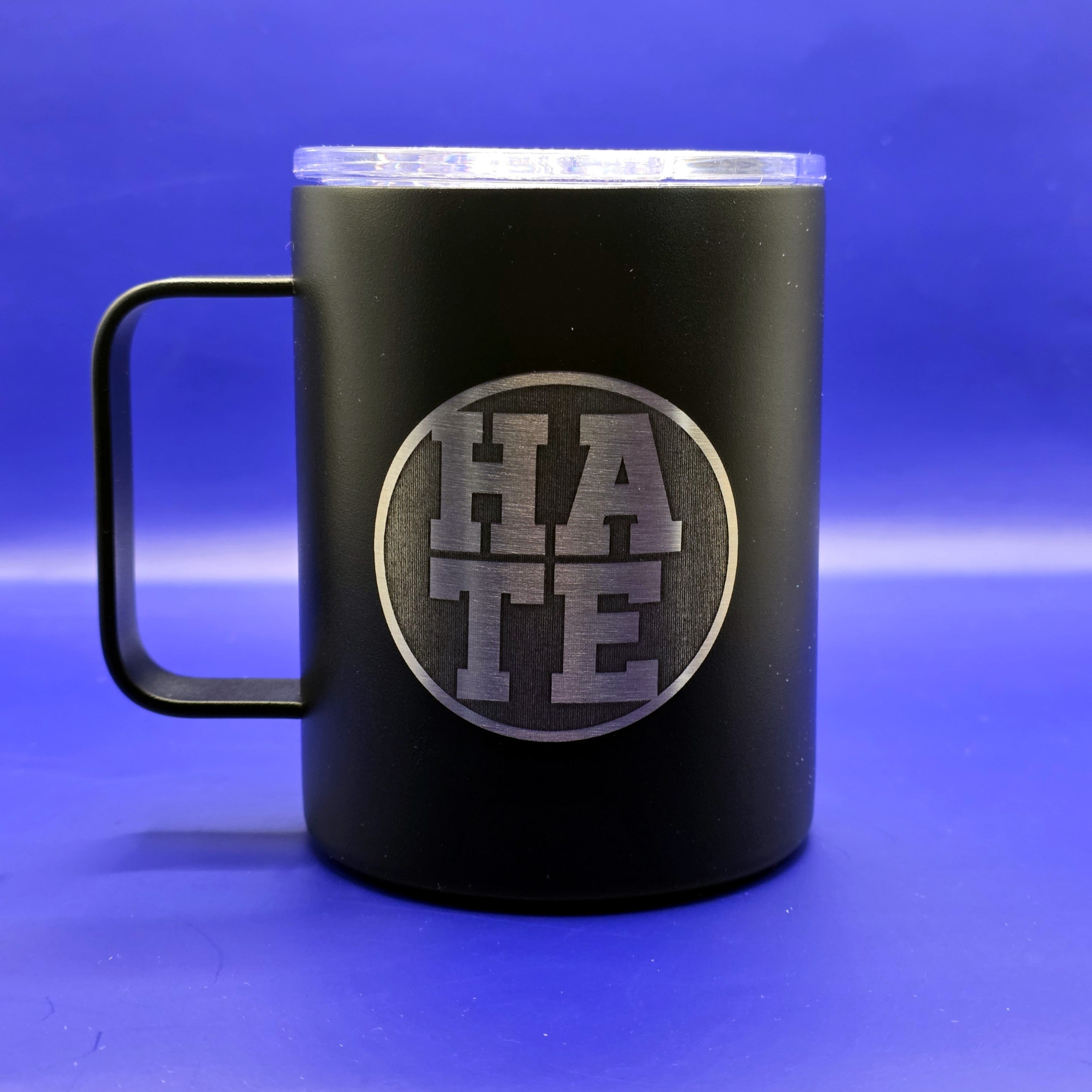 HATE Black Mug