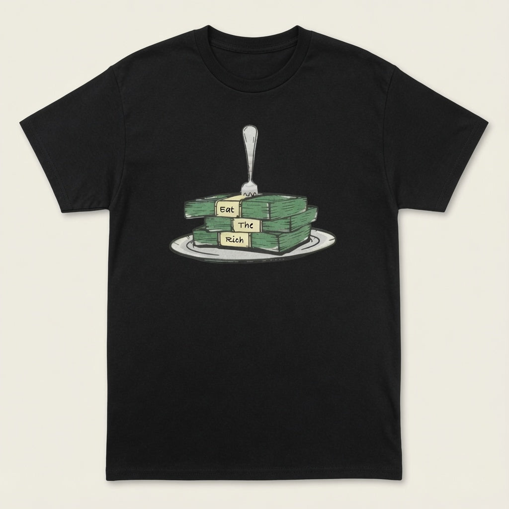 Eat The Rich Dinner Plate